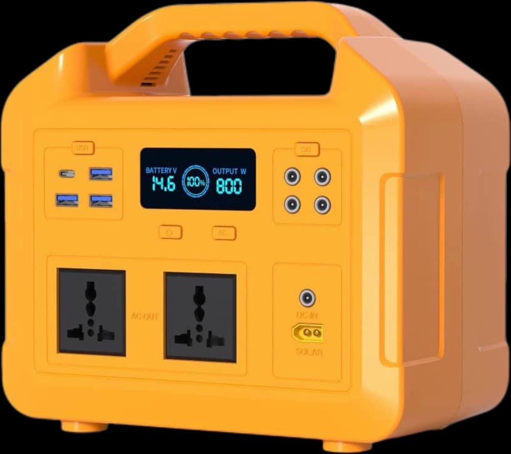 YELLOW BOX SOLAR GENERATOR (with 100W Solar panel)